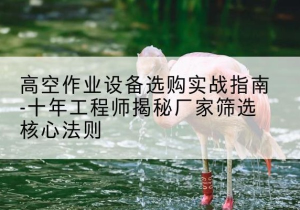 五峰剪叉式升降机厂家-高空作业设备选购实战指南-十年工程师揭秘厂家筛选核心法则
